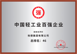 中國輕工業百強企業